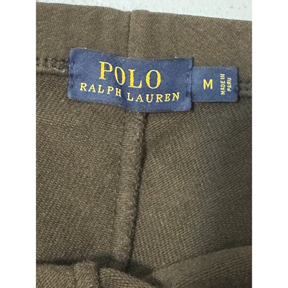 Polo Ralph Lauren Equestrian Pants Medium Brown Breeches Leggings Made In Peru - Picture 9 of 16